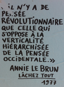 Annie Lebrun 1977