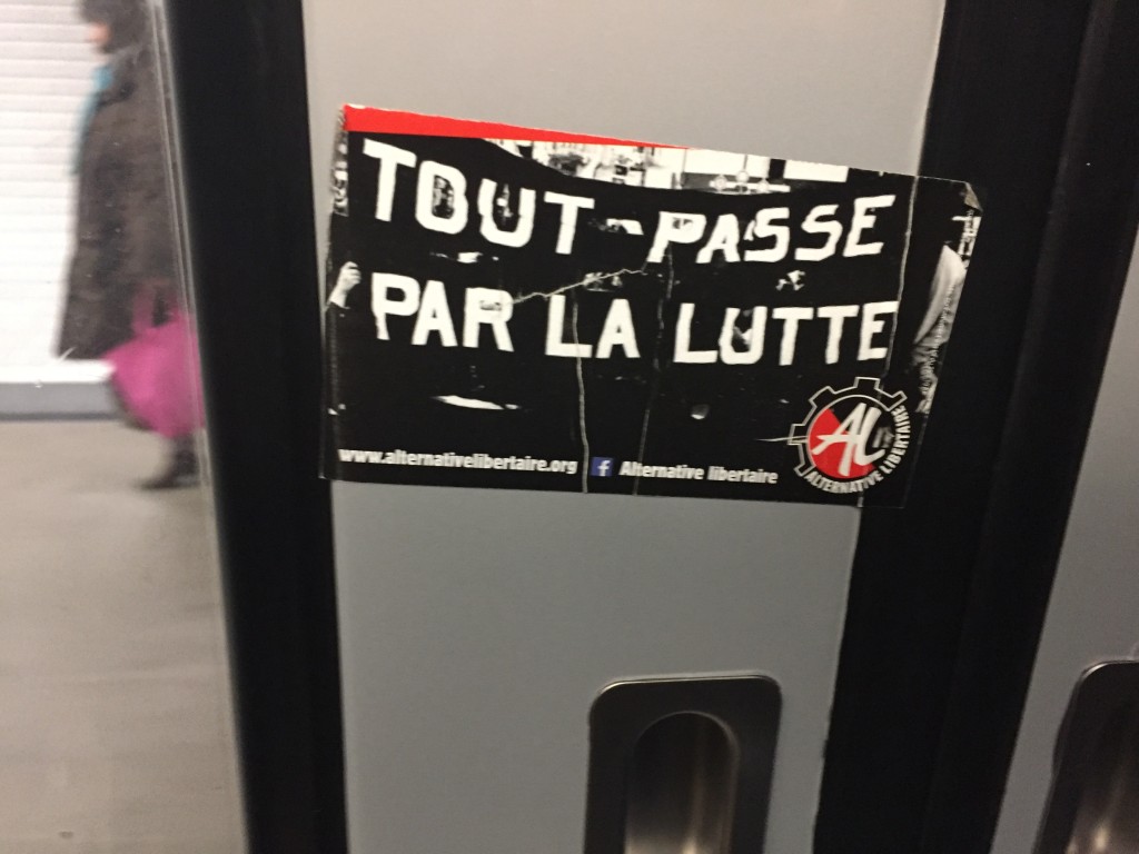 paris 16 février 2019 dans le métro
