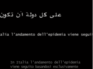 texte arabe et italien